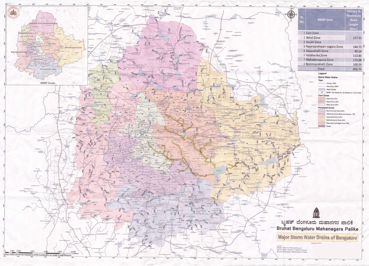 kaart BBMP rajakaluve